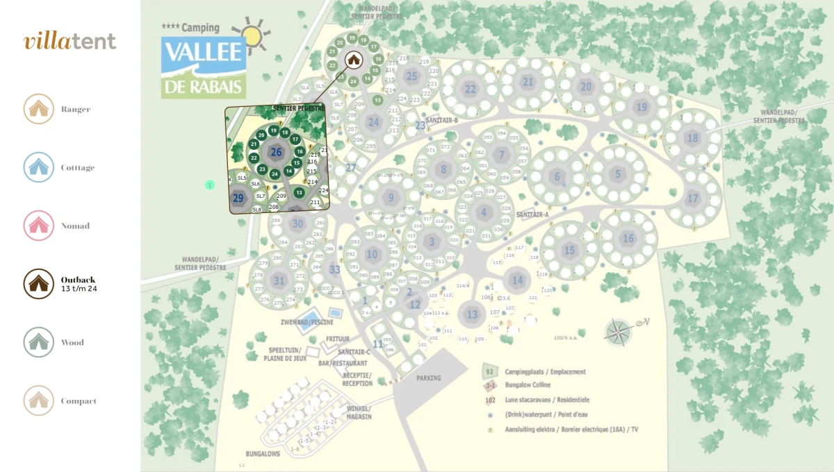 Villatent-Plattegrond-Camping-La-Colline-2025 Villatent-Plattegrond-Camping-La-Colline-2025