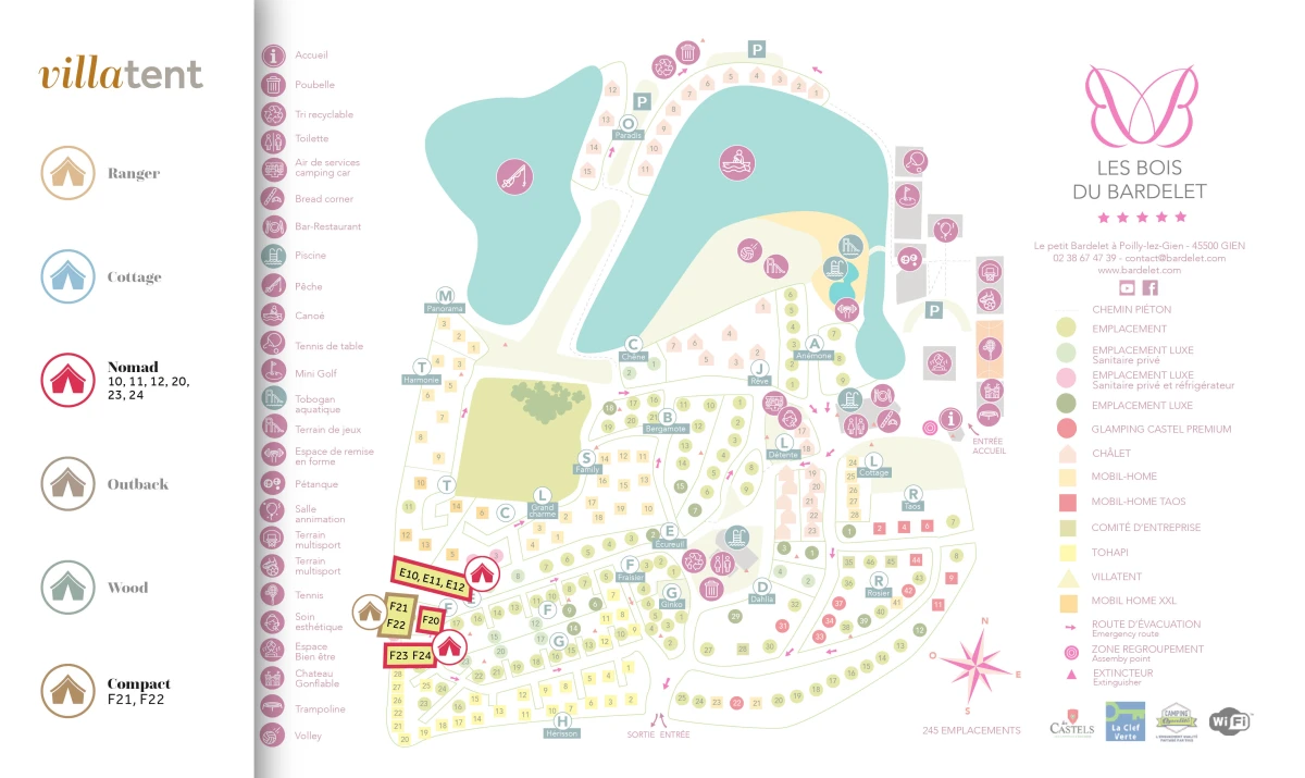 Villatent-Plattegrond-Les Bois du Bardelet-2026